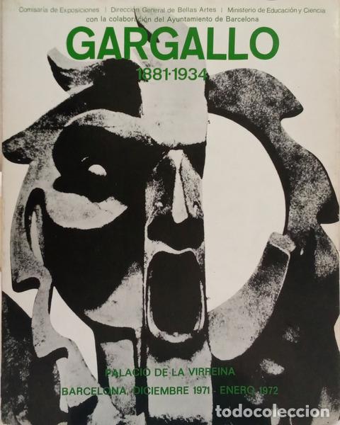 Livres: GARGALLO, 1881-1934.