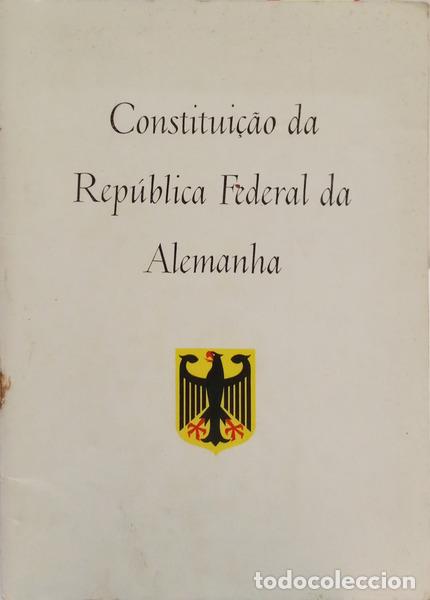 Libri di seconda mano: CONSTITUI&Ccedil;&Atilde;O DA REP&Uacute;BLICA FEDERAL DA ALEMANHA.