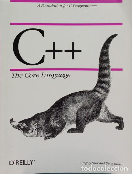 books: SATIR. (Gregory) e Doug Brown. - C++: THE CORE LANGUAGE.