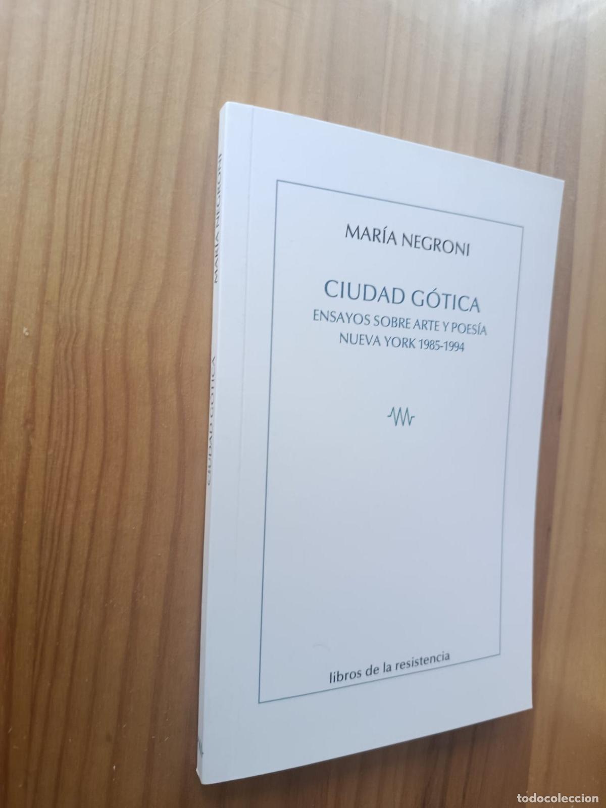 Libri di seconda mano: Ciudad G&oacute;tica Ensayos sobre arte y poes&iacute;a. Nueva York 1985-1994 - Mar&iacute;a Negroni