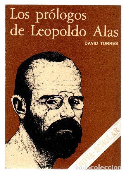 Libros: Los pr&oacute;logos de Leopoldo Alas - Torres, David