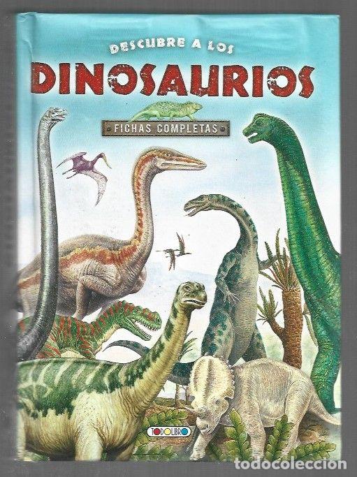 books: DESCUBRE A LOS DINOSAURIOS. FICHAS COMPLETAS - VARIOS