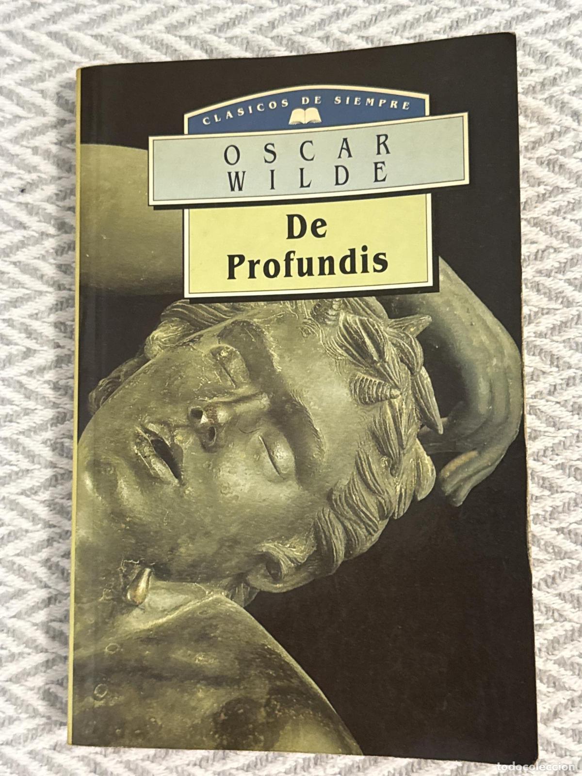 Libros: De profundis - Oscar Wilde