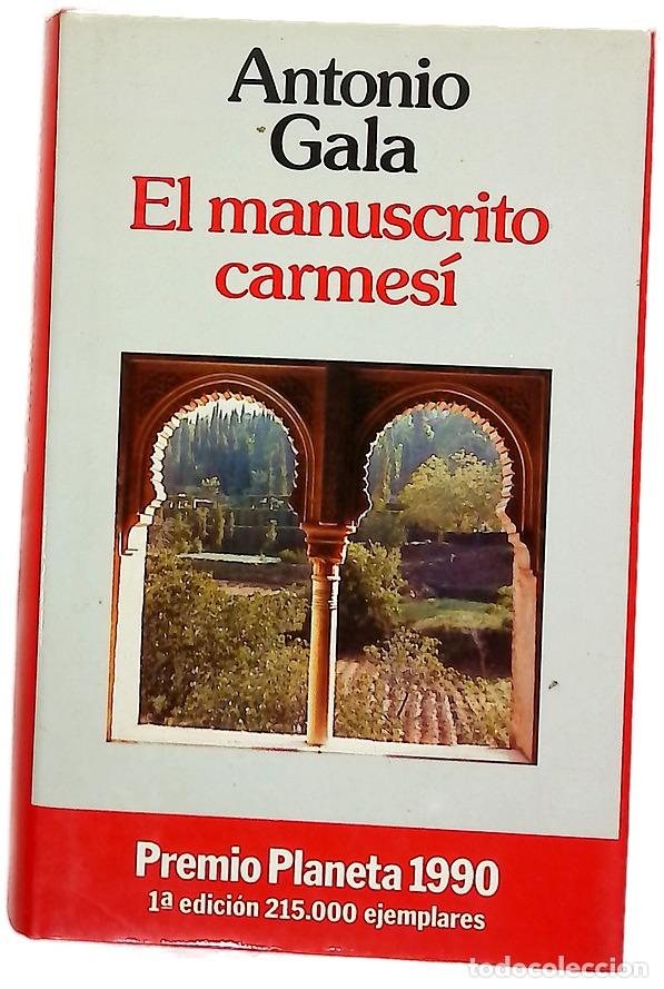 Livros em segunda m&atilde;o: El manuscrito carmes&iacute; - Gala, Antonio