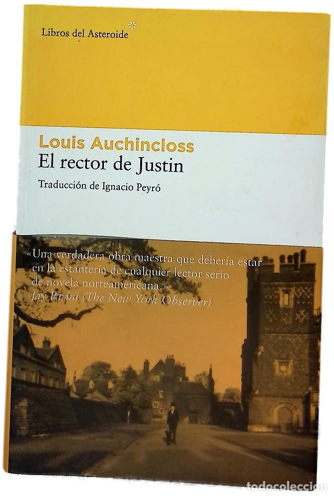 Libros: El rector de Justin - Auchincloss, Louis