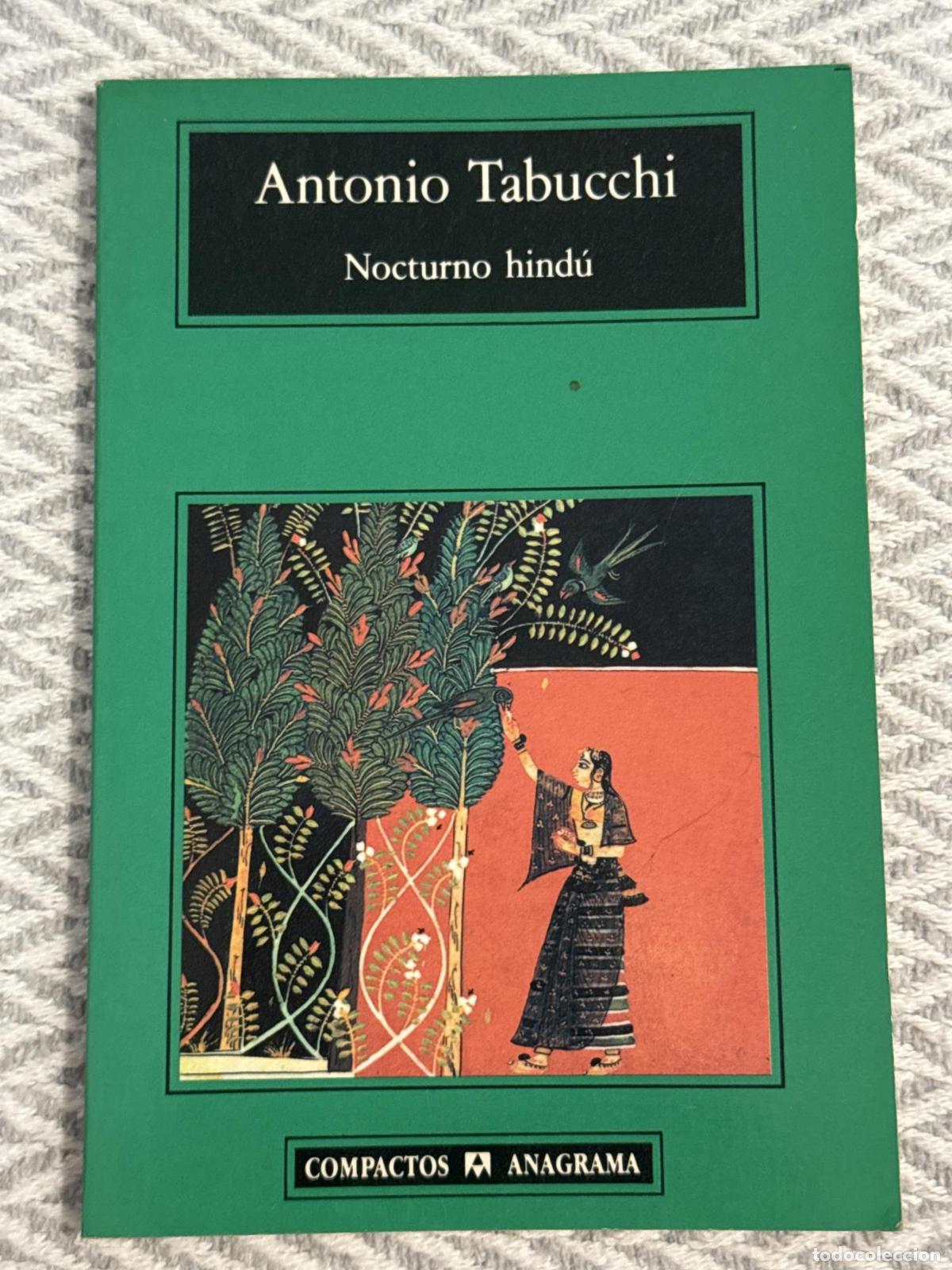 Libros: Nocturno hind&uacute; - Antonio Tabucchi