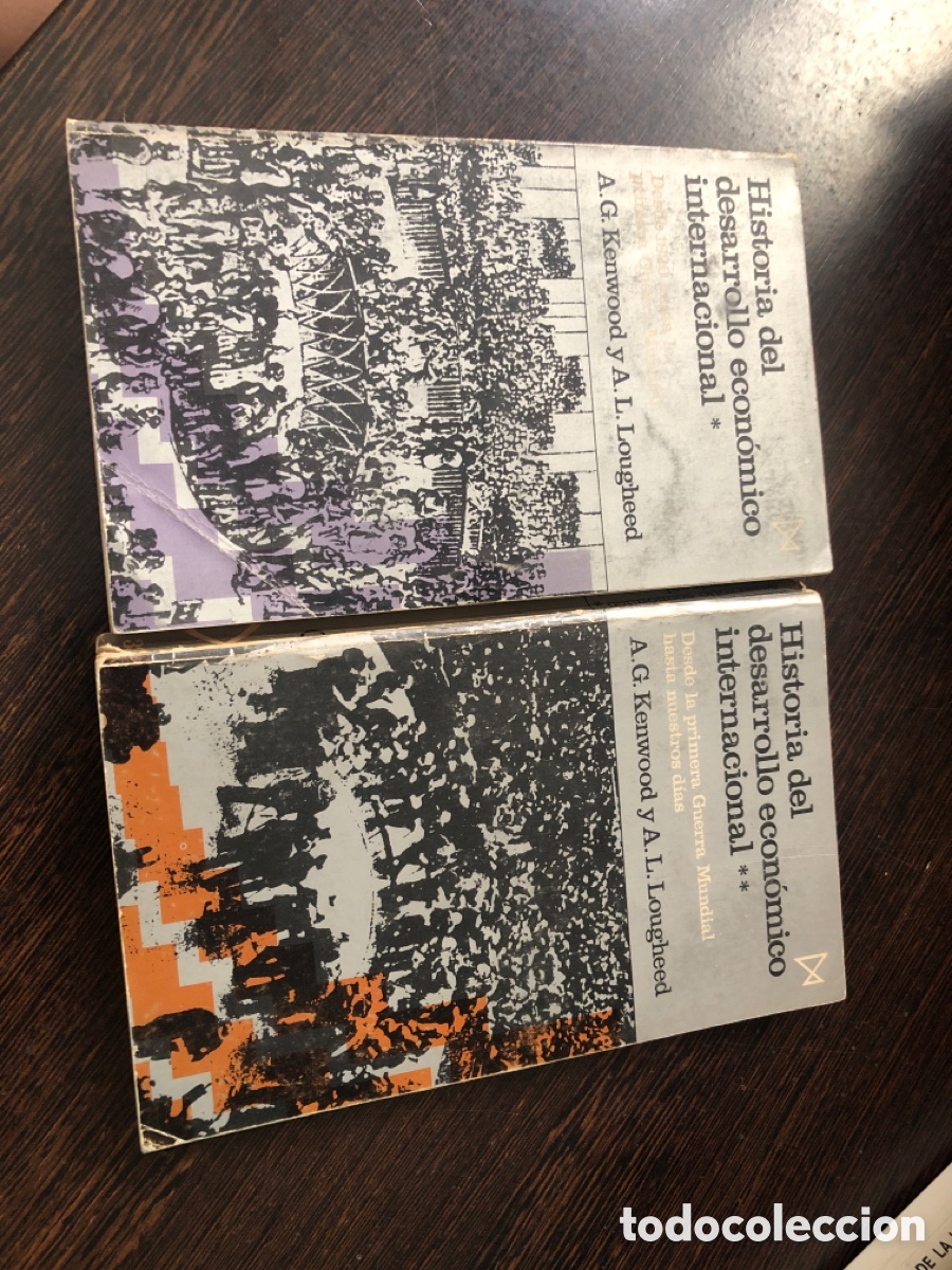 Libri di seconda mano: HISTORIA DEL DESARROLLO ECONOMICO INTERNACIONAL A G KENWOOD Y A L LOUGHEED TOMOS I Y II