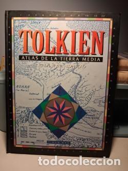 Libros: TOLKIEN - ATLAS DE LA TIERRA MEDIA (EDITORIAL TIMUR MAS, 1993)