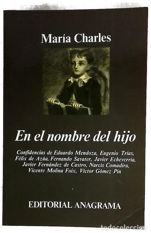 Libros: En el nombre del hijo - Charles, Mar&iacute;a