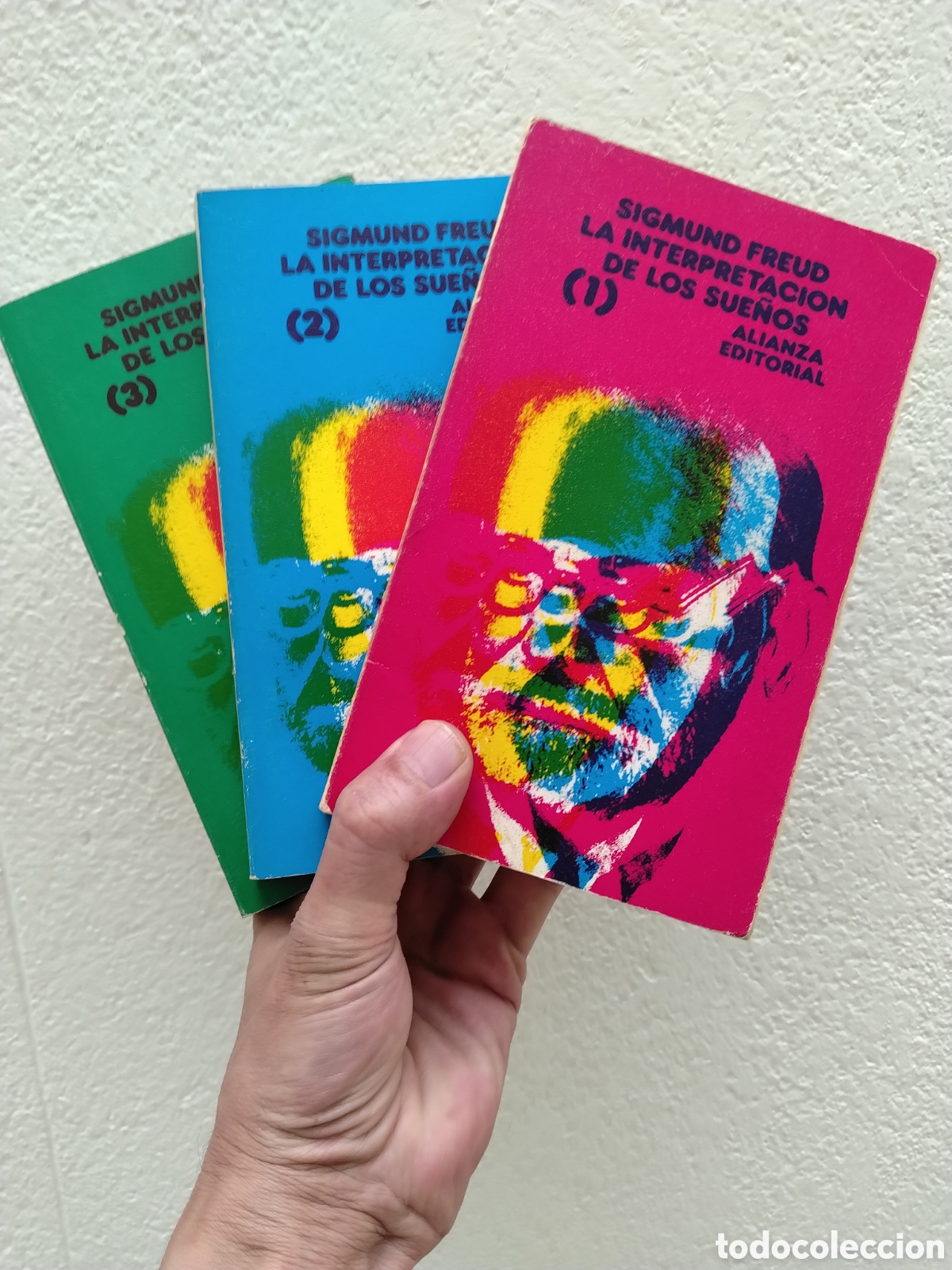 Libros: SIGMUND FREUD - LA INTERPRETACI&Oacute;N DE LOS SUE&Ntilde;OS - ALIANZA EDITORIAL - 3 TOMOS - 1, 2 Y 3