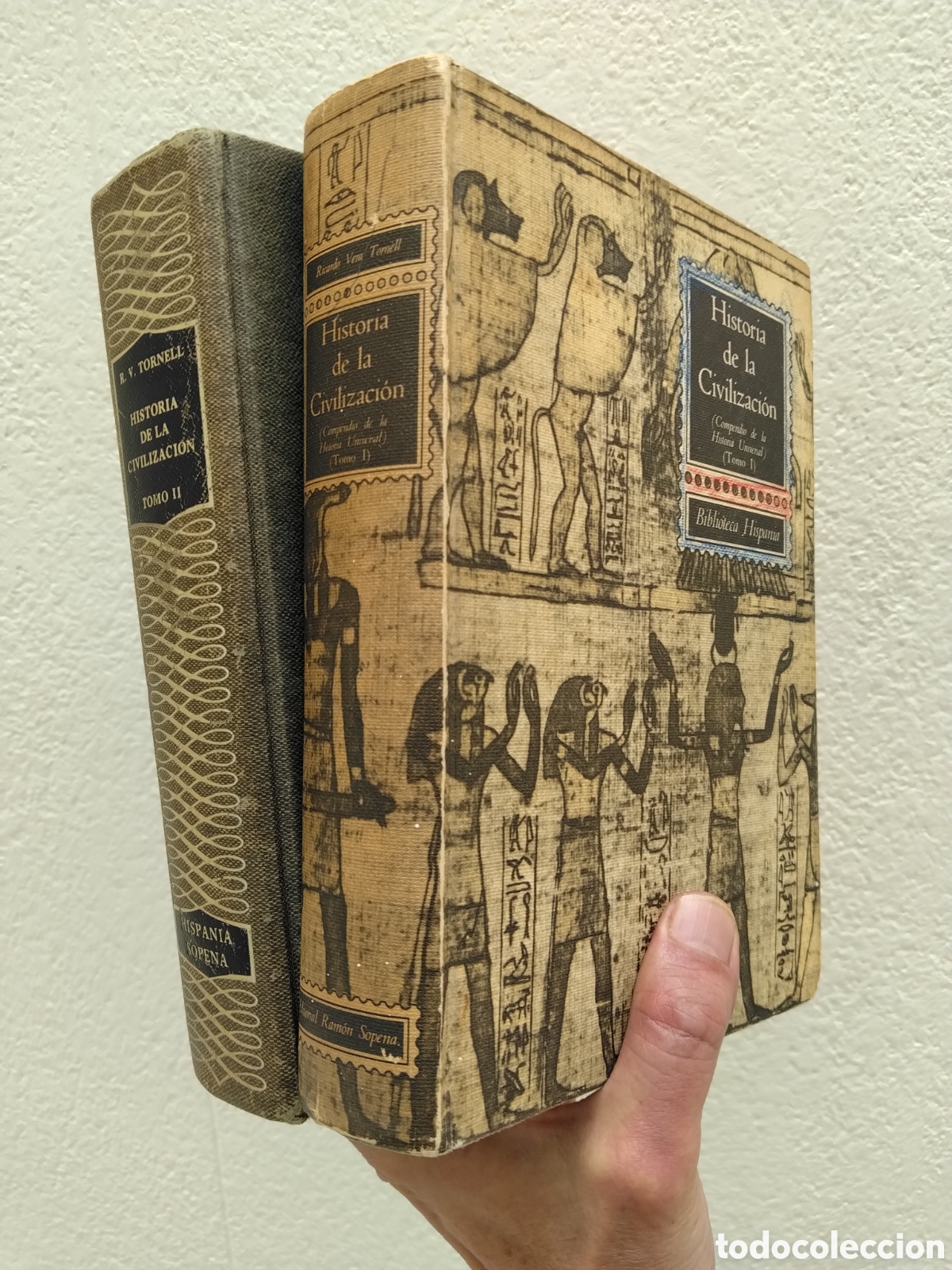 Libros: HISTORIA DE LA CIVILIZACI&Oacute;N / R.VERA TORNELL / 2 TOMOS / BIBLIOTECA HISPANIA - ED. RAM&Oacute;N SOPENA