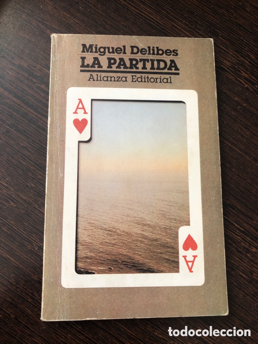 Libros: LA PARTIDA MIGUEL DELIBES ALIANZA EDITORIAL