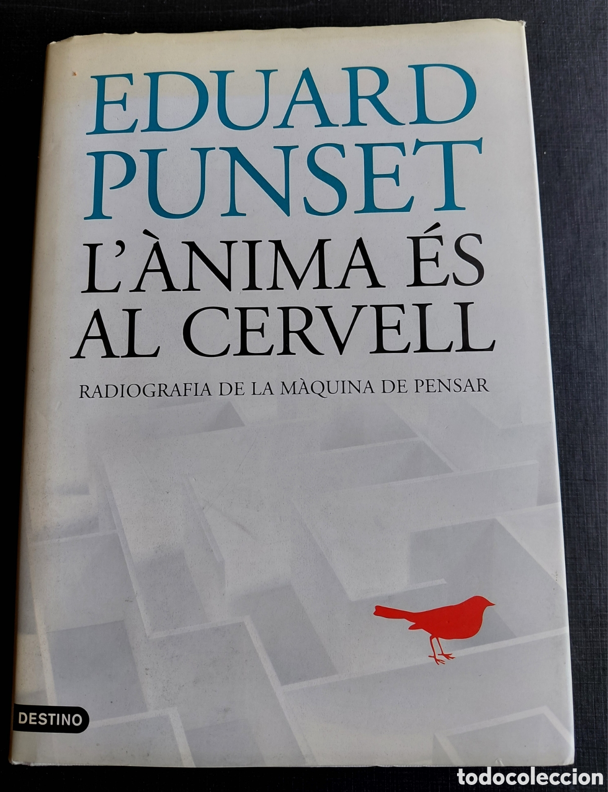 Libros: L'&agrave;nima &eacute;s al cervell.Radiografia de la m&agrave;quina de pensar. Eduard Punset. Destino