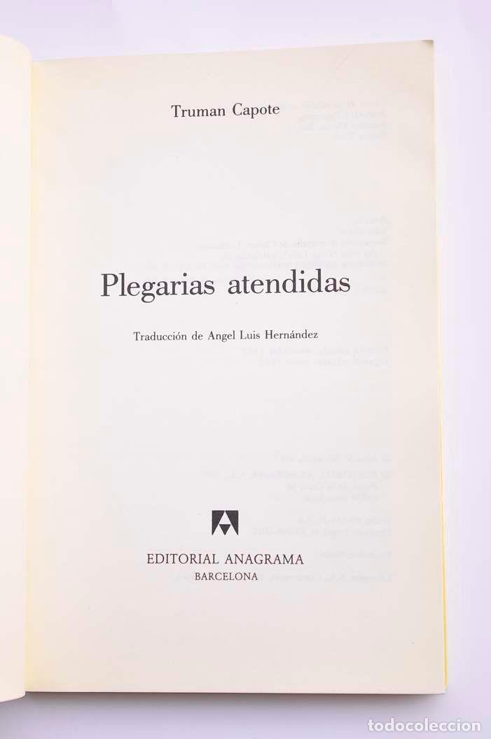 Libros: Plegarias atendidas - CAPOTE, Truman - Foto 2