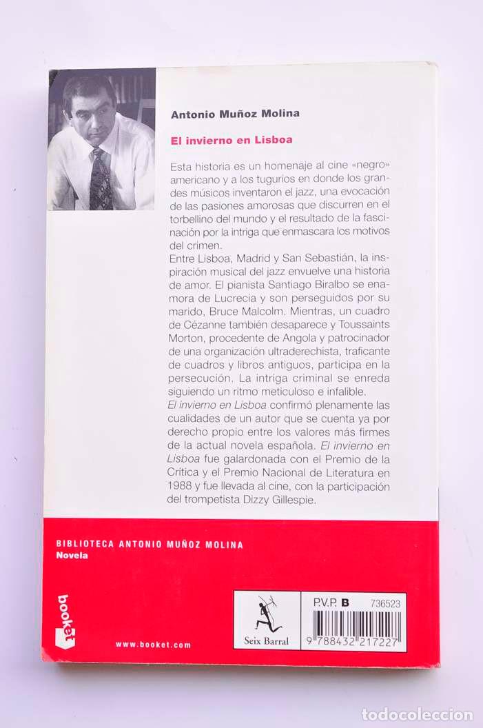 Libros: El invierno en Lisboa - MU&Ntilde;OZ MOLINA, Antonio - Foto 3