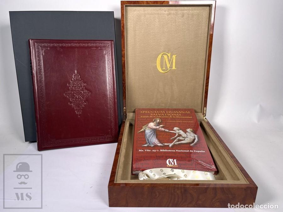 Libros: Libros - Speculum Humanae Salvationis - CM Editores - Con caja de Madera - Precintado.