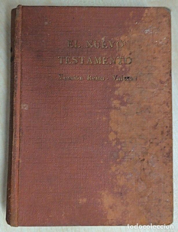 Libros: EL NUEVO TESTAMENTO DE NUESTRO SE&Ntilde;OR JESUCRISTO. Version Reina - Valera