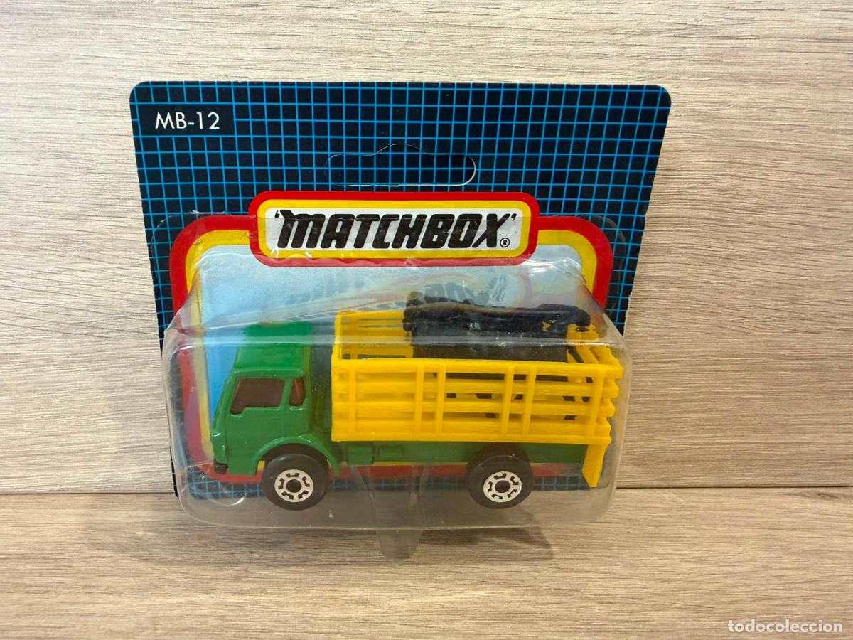 Libros: MATCHBOX MB-12 CAMI&Oacute;N TRANSPORTE ANIMALES - con blister