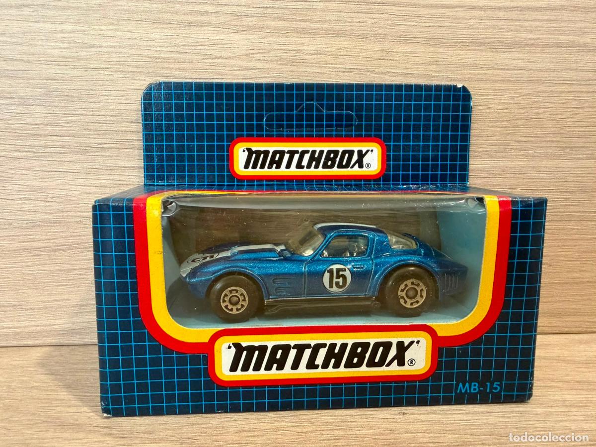 Libros: MATCHBOX MB-15 CORVETTE GRAND SPORT - con caja