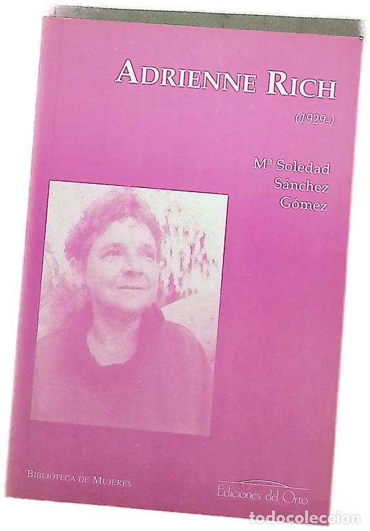 books: Adrienne Rich (1929-) - S&aacute;nchez G&oacute;mez, Mar&iacute;a Soledad