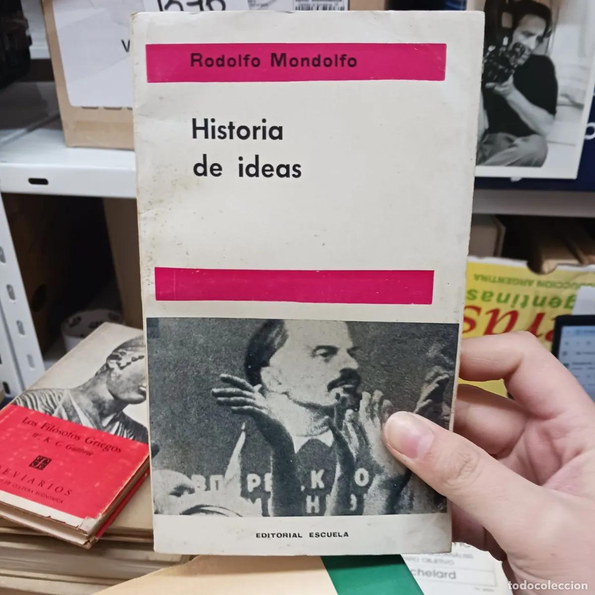 books: Historia de ideas - Rodolfo Mondolfo