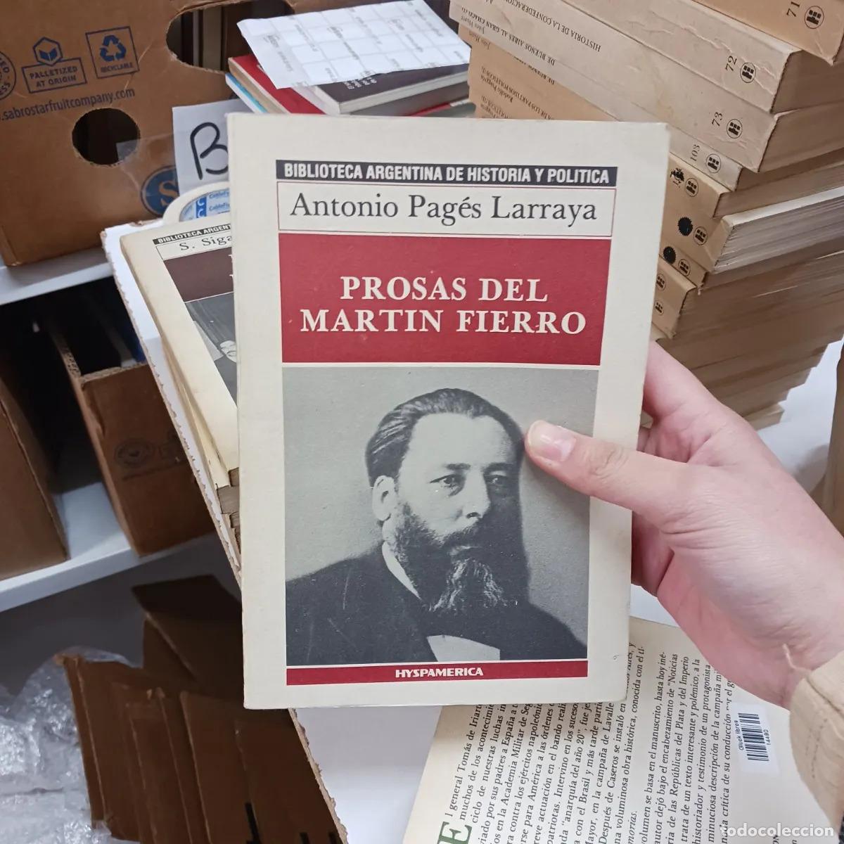 Libros: Prosas del Martin Fierro - Antonio Pages Larraya - Foto 1
