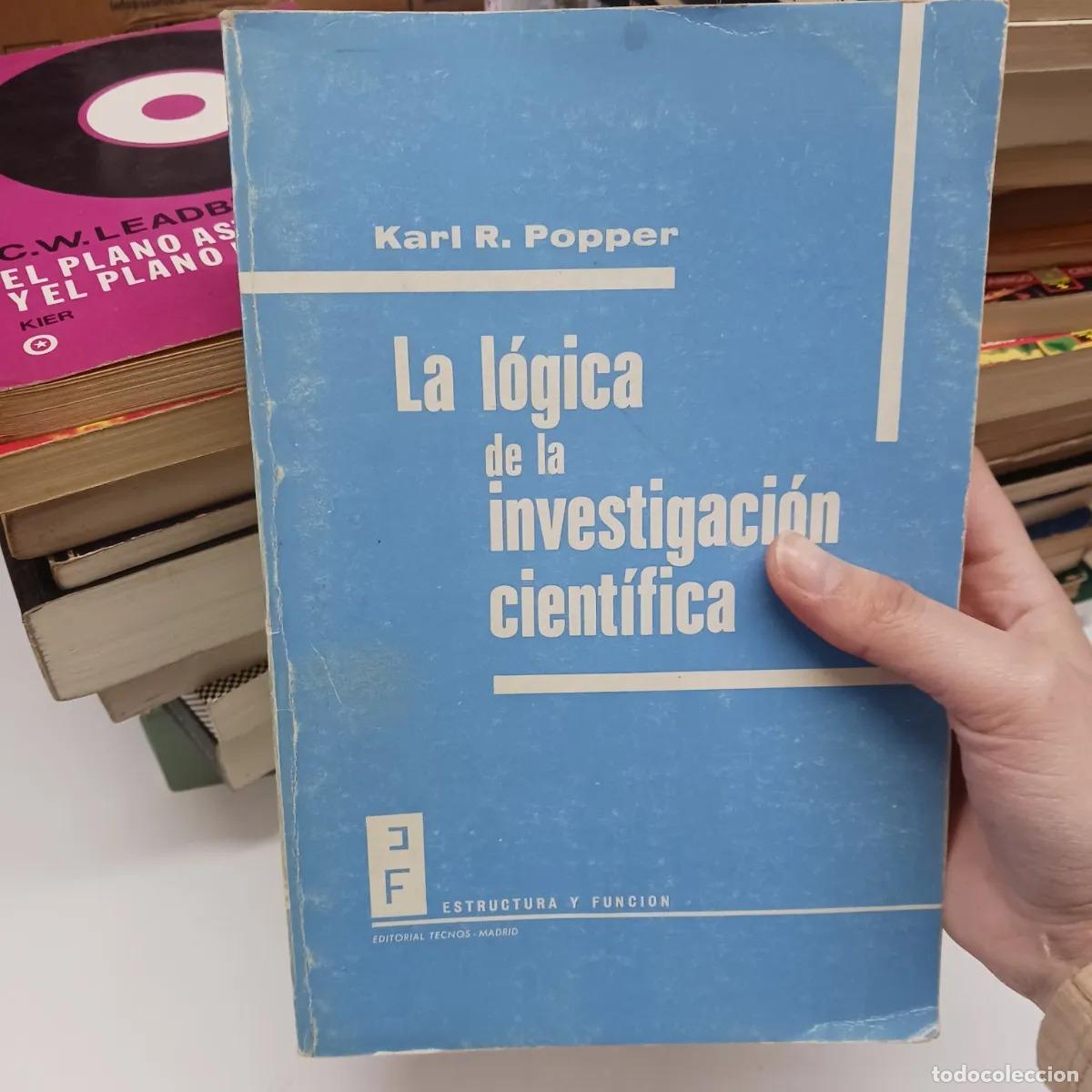 Livros em segunda m&atilde;o: La logica de la investigacion cientifica (det.) - Karl R. Popper