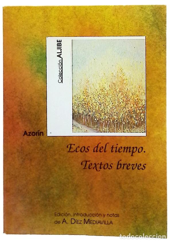 books: Ecos del tiempo textos breves