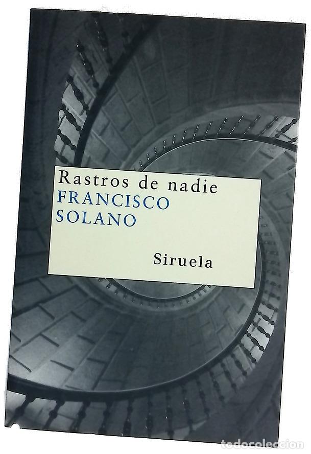 B&uuml;cher: Rastros de nadie - Solano, Francisco