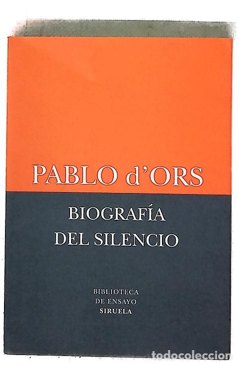 Libros: Biograf&iacute;a del silencio : breve ensayo sobre meditaci&oacute;n