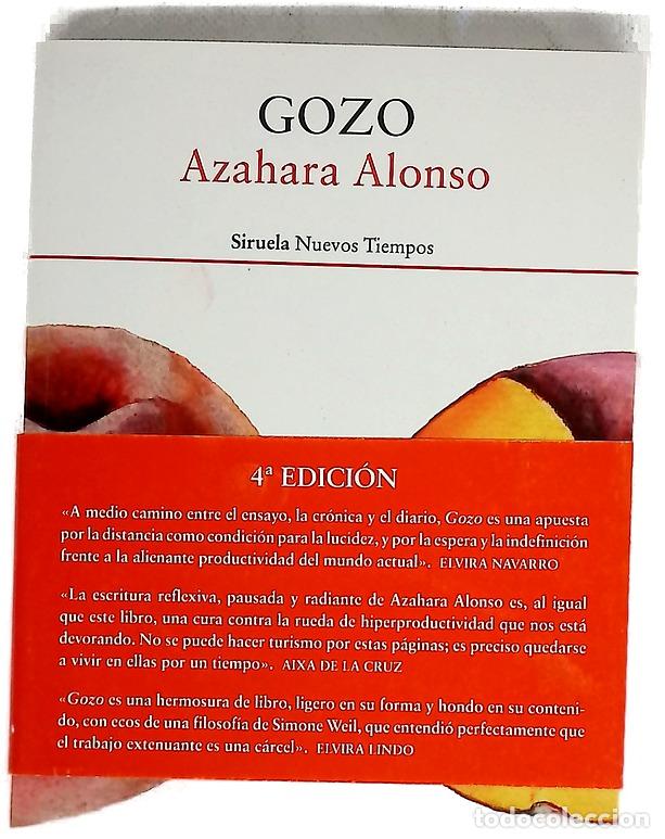 Libros: Gozo - Alonso, Azahara - Siruela