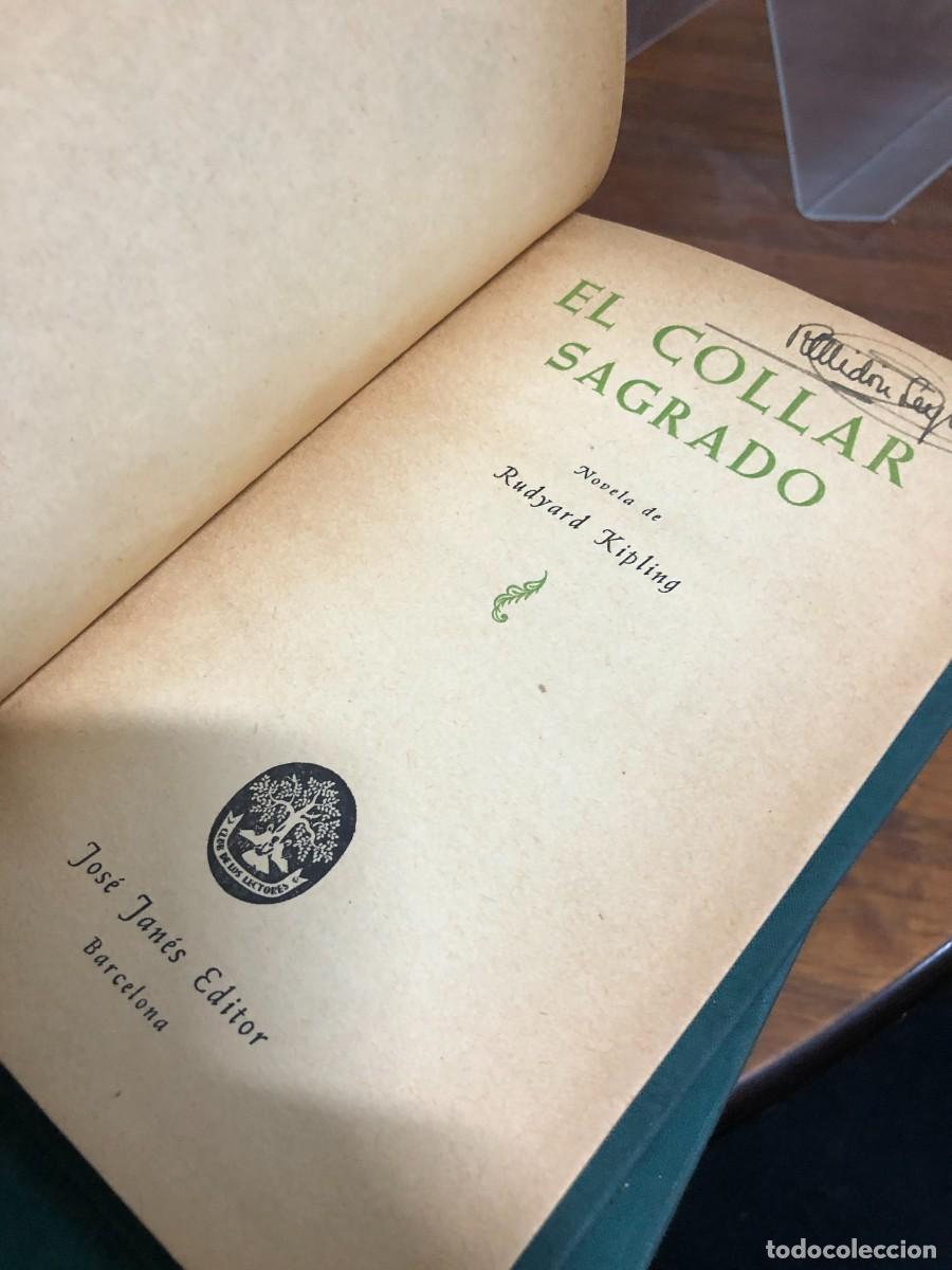 Libros: El collar sagrado (Jos&eacute; Jan&eacute;s, Editor) Rudyard Kipling - Foto 2