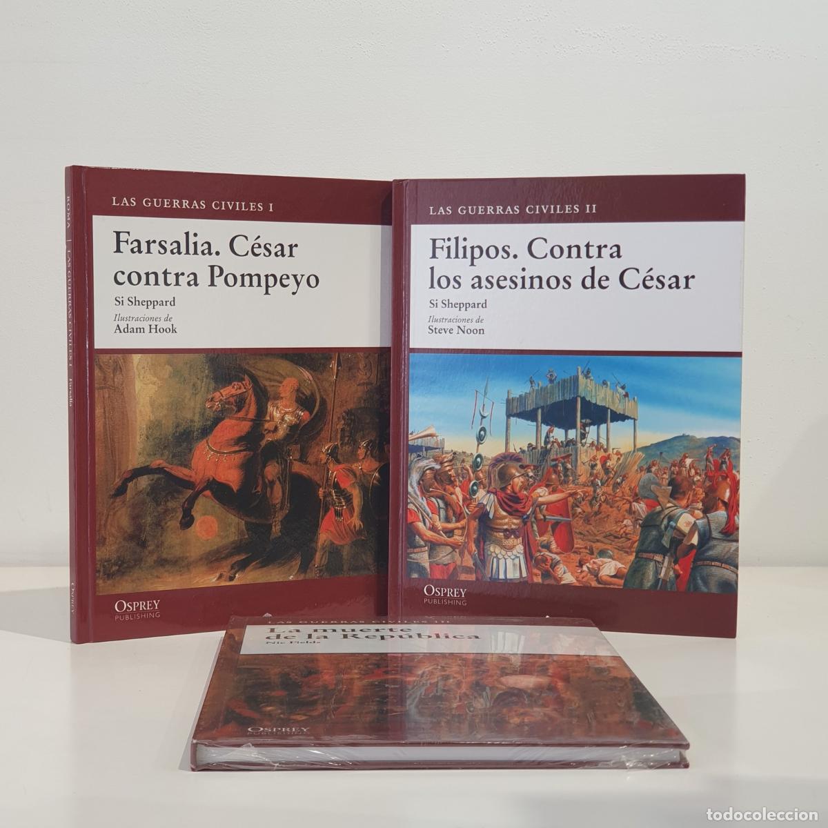 Livres: Las Guerras Civiles. 3 tomos: I: Farsalia. C&eacute;sar contra Pompeyo. II: Filipos. Contra los asesinos de