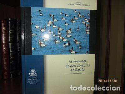 Livres: La invernada de aves acu&aacute;ticas en Espa&ntilde;a- 9788480144858