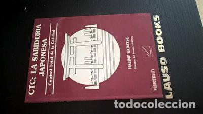 Libros: CTC: La Sabidur&iacute;a Japonesa- 9788486703516