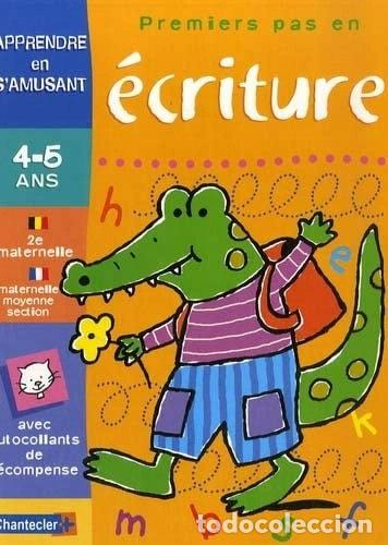 Libros: Premiers pas en &eacute;criture 4-5 ans maternelle moyenne section- 9782803443130