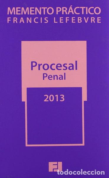 books: Memento pr&aacute;ctico procesal penal 2013- 9788415446385