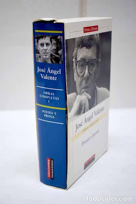 B&uuml;cher: Poes&iacute;a y prosa: Valente, Jos&eacute; &Aacute;ngel.- Valente, Jos&eacute; &Aacute;ngel