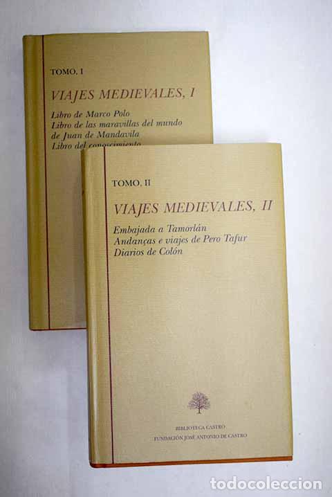 Livros em segunda m&atilde;o: Viajes medievales: : Fundaci&oacute;n Jos&eacute; Antonio de Castro.