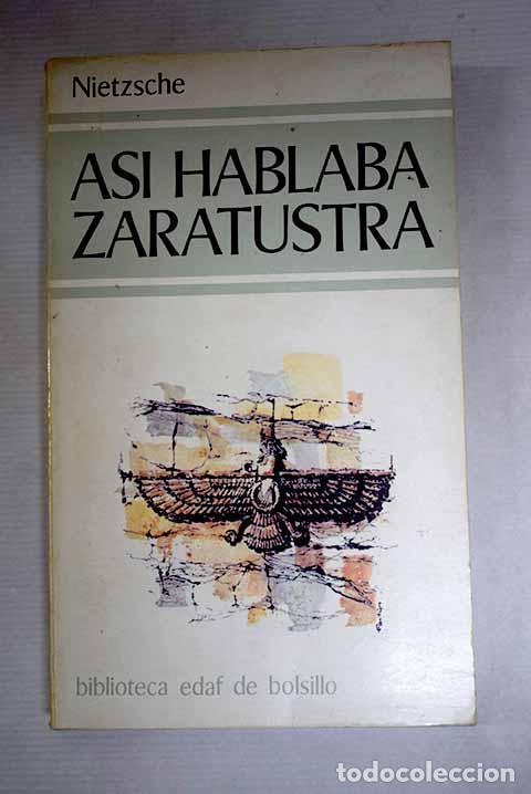 Livros em segunda m&atilde;o: Asi hablaba Zaratustra.- Nietzsche, Friedrich