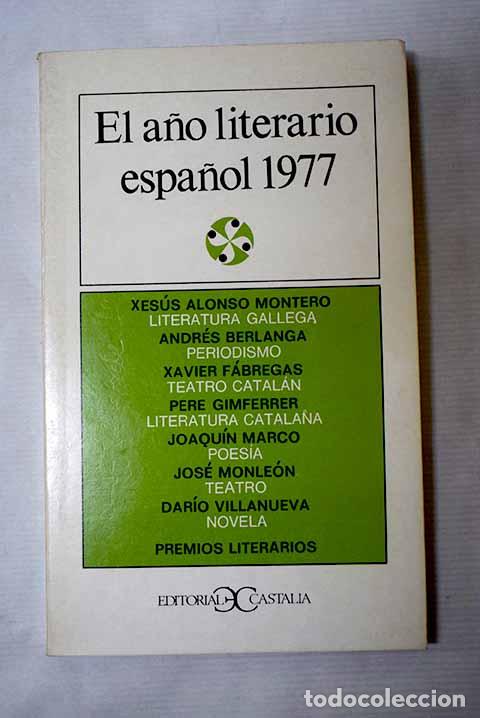 Libros: El a&ntilde;o literario espa&ntilde;ol 1977