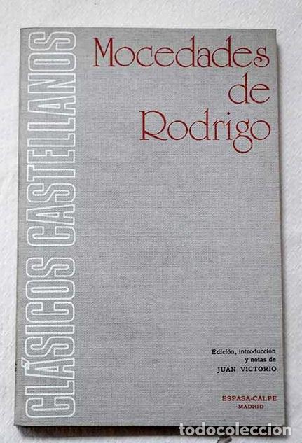 Libros: Mocedades de Rodrigo