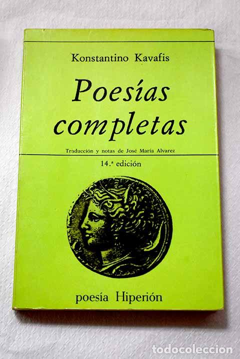 Livros em segunda m&atilde;o: Poes&iacute;as completas: Kavafis, Konstantino.- Kavafis, Konstantino