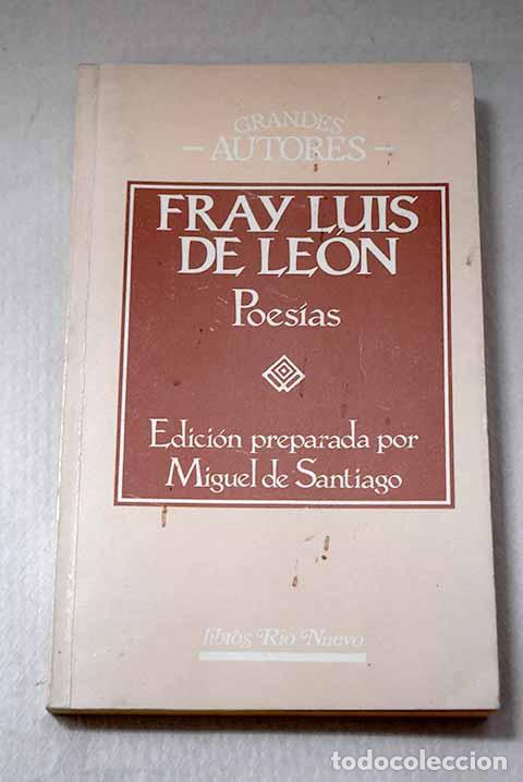 Libros: Poes&iacute;as: Leon, Fray Luis de.- Leon, Fray Luis de