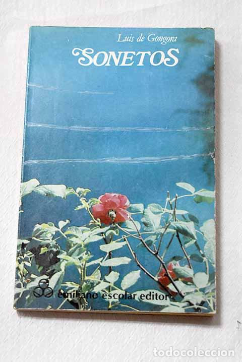 Libros: Sonetos: G&oacute;ngora y Argote, Luis de.- G&oacute;ngora y Argote, Luis de