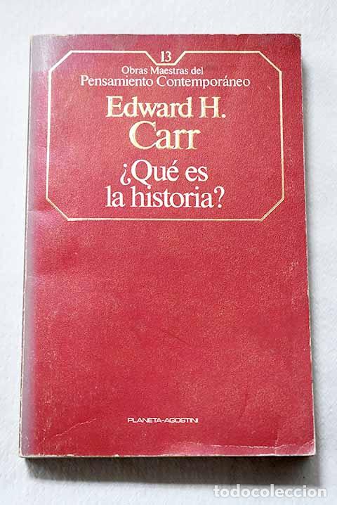 Livres: &iquest;Qu&eacute; es la historia?.- Carr, Edward Hallet