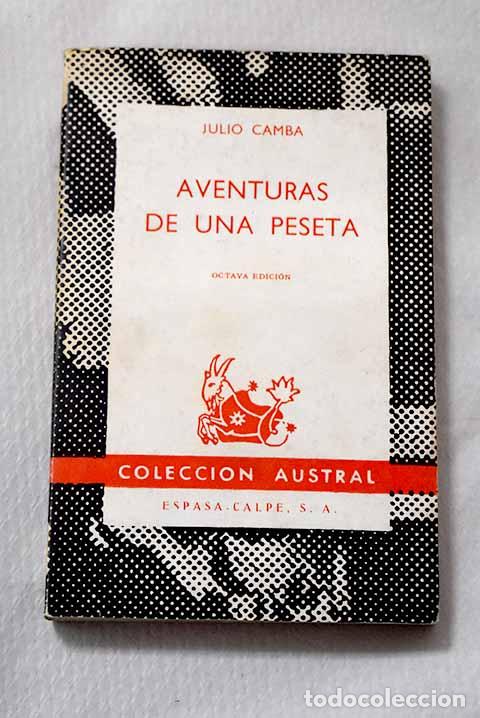 Libros: Aventuras de una peseta.- Camba, Julio
