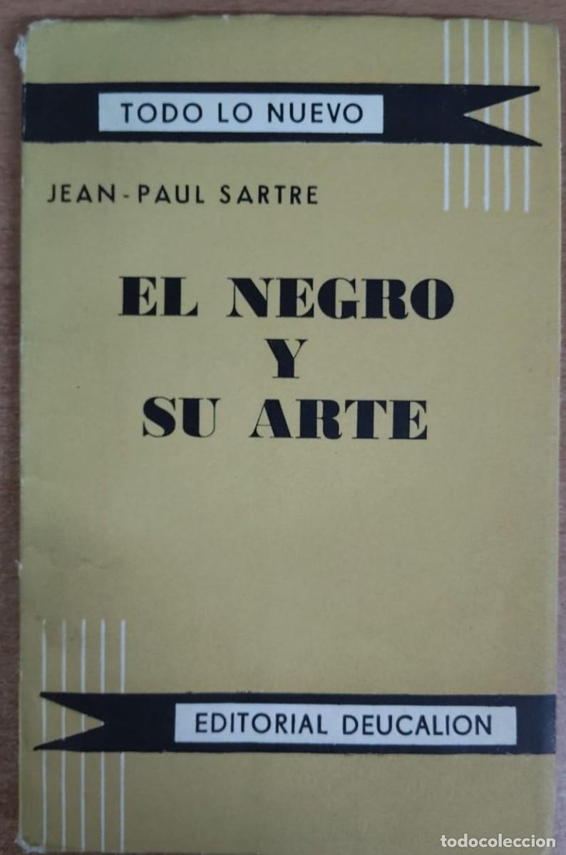 Libros: El negro y su arte - Jean Paul Sartre