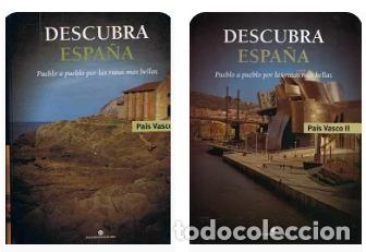 Libros: DESCUBRA ESPA&Ntilde;A PUEBLO A PUEBLO POR LAS RUTAS M&Aacute;S BELLAS: PA&Iacute;S VASCO. 2 TOMOS.