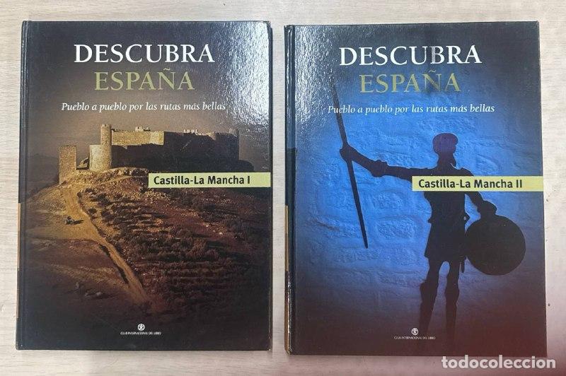 Libros: Descubra Espa&ntilde;a. Pueblo a pueblo por las rutas m&aacute;s bellas. Castilla la Mancha I y II.